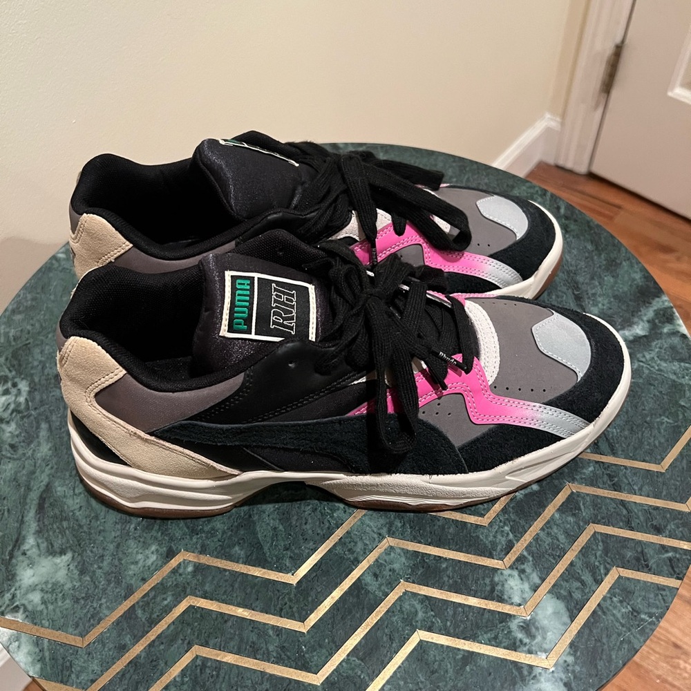 PUMA x RHUDE Charcoal Gray-Puma Black Men’s Size 11 - Picture 3 of 8